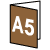 A5二つ折